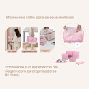 Kit de Organizadores para mala de viagem - 6 peças